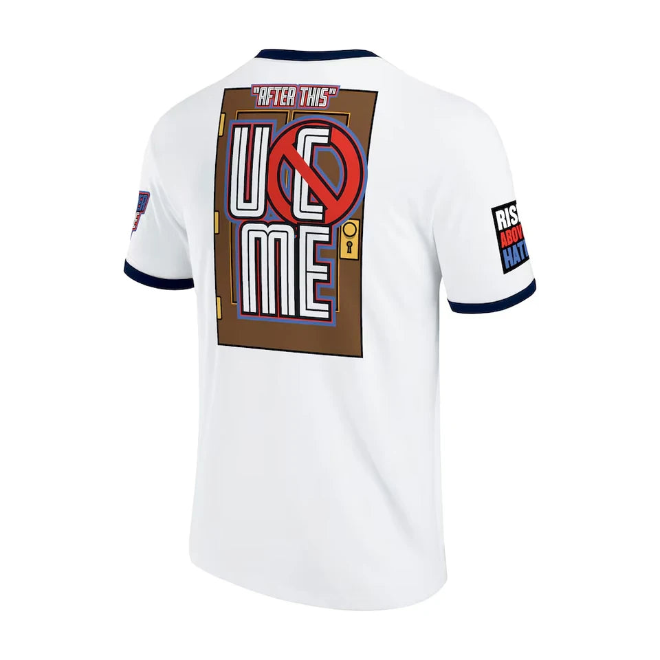 Men's White John Cena Farewell Tour 2025 Lyon T-Shirt New Quick Dry Sports Short-sleeved Daily Casual Oversized T-shirt Man