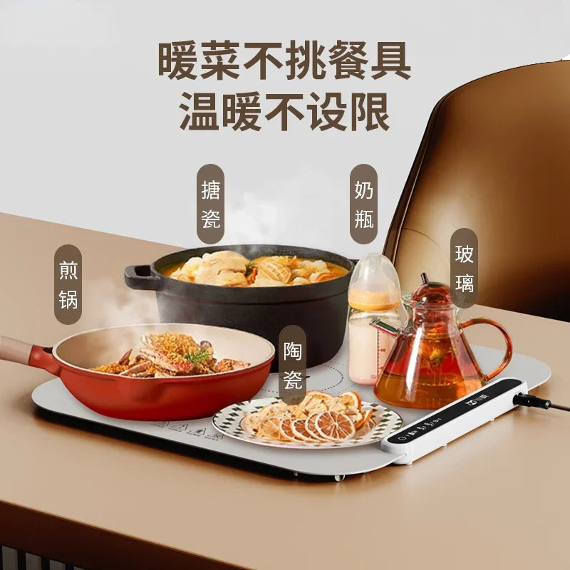 20V Insulated Food Board Hot Plate Chopping Board Warm Dishes Mat Multifunctional Electric Beverage Warmer Rapid Heating кружка