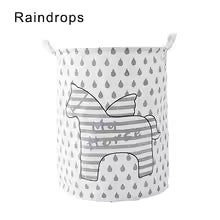 2025 Waterproof Dirty Barrel Folding Toy Creative Clothes Basket Bra Necktie Socks Storage Box Bag Bins Organizer Laundry Basket