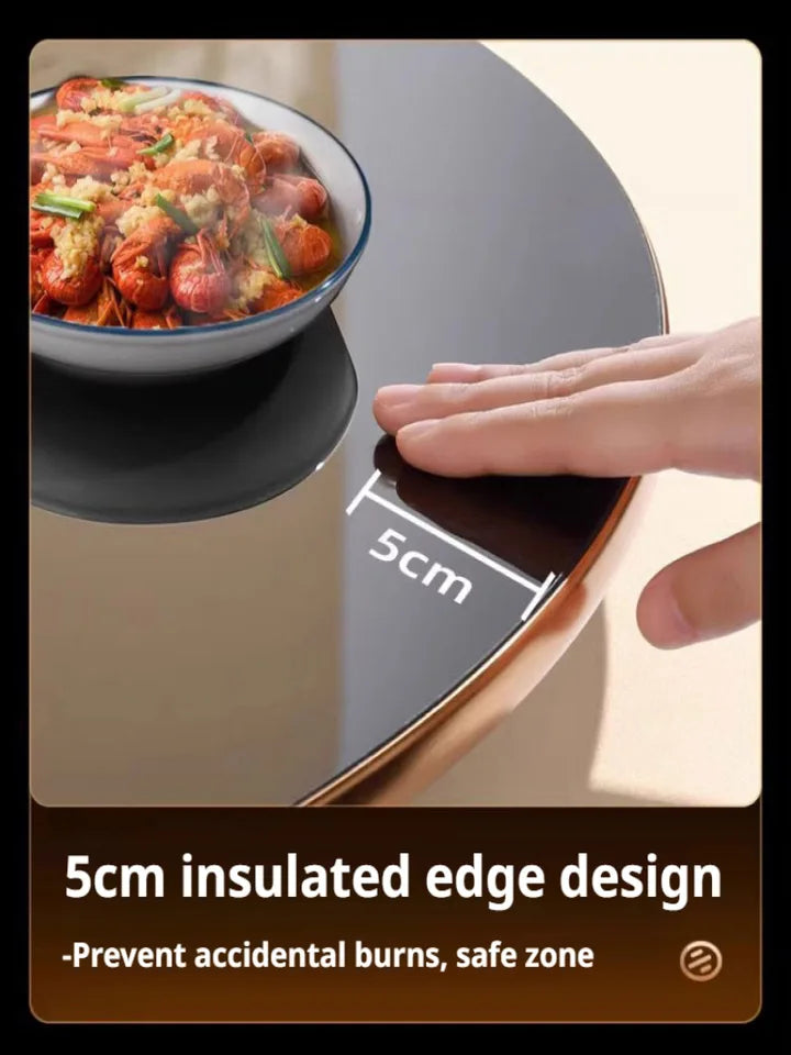 Food insulation board Electric Warming Tray Warmer Plate multi-function heating board foldable insulation