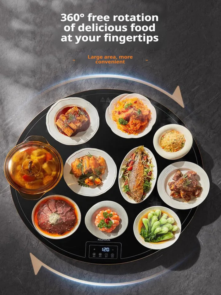 Food insulation board Electric Warming Tray Warmer Plate multi-function heating board foldable insulation